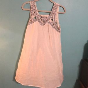White summer dress